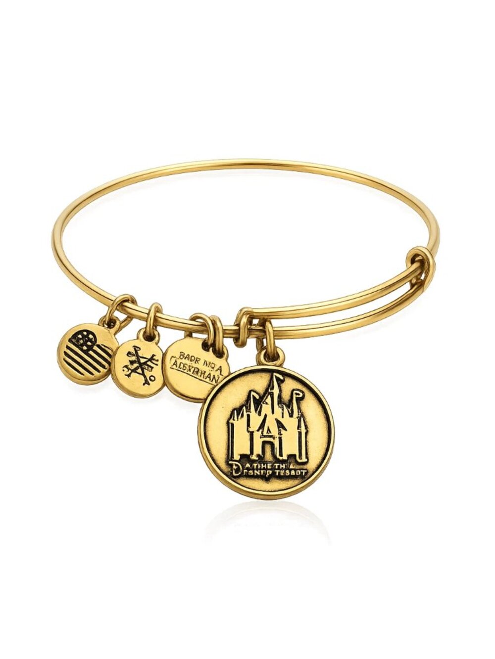 Shanghai Disneyland Alex and Ani Gold Bracelet